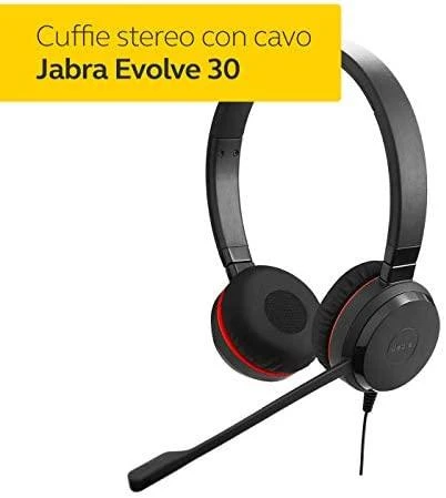 Ausinės JABRA EVOLVE 30 II Stereo UC