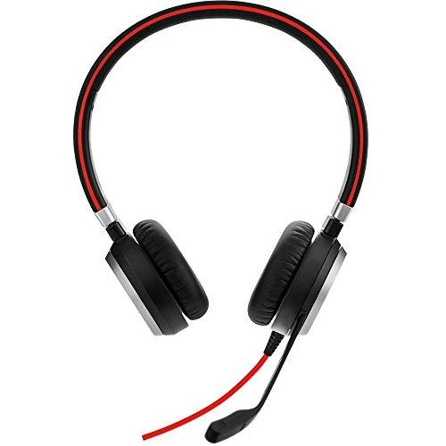Ausinės Grandstream JABRA EVOLVE 40 MS Stereo USB su lankeliu ant galvos triukšmo slopinimas USB jungtis su užtildymo mygtuku ir garsumo valdymu ant laido