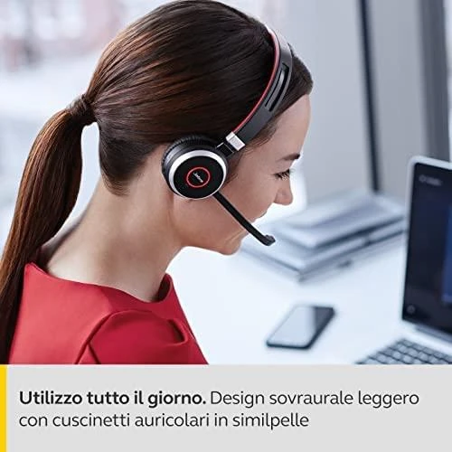Ausinės JABRA Evolve 65 MS Duo USB