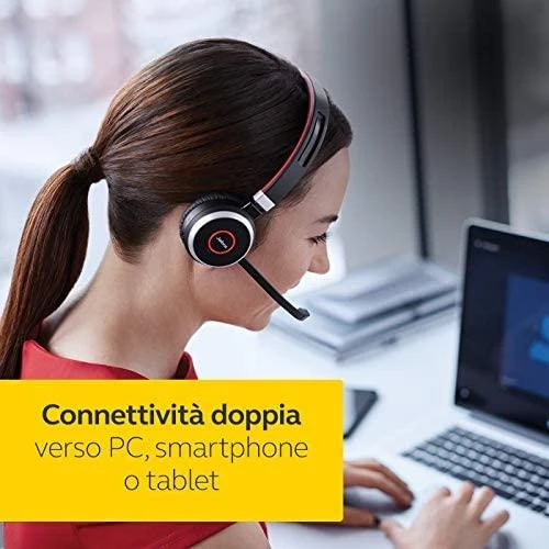Ausinės JABRA Evolve 65 MS Duo USB