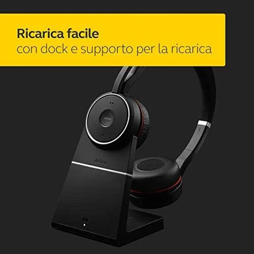 Ausinės JABRA Evolve 75 Link 370 MS