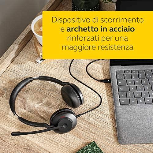 Ausinės JABRA Evolve2 30 USB-C UC stereofoninis įrenginys