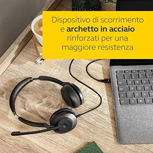 Ausinės JABRA Evolve2 30 USB-A MS Stereo