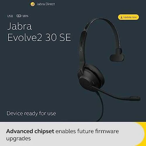 JABRA EVOLVE2 30 SE USB-A UC - MONO
