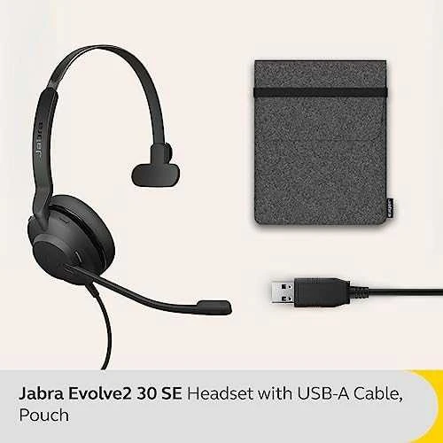 JABRA EVOLVE2 30 SE USB-A UC - MONO