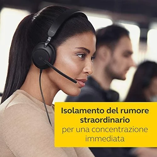 Ausinės JABRA Evolve2 40 USB-C MS Stereo