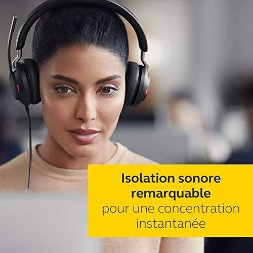 Ausinės JABRA Evolve2 40 USB-C MS Stereo
