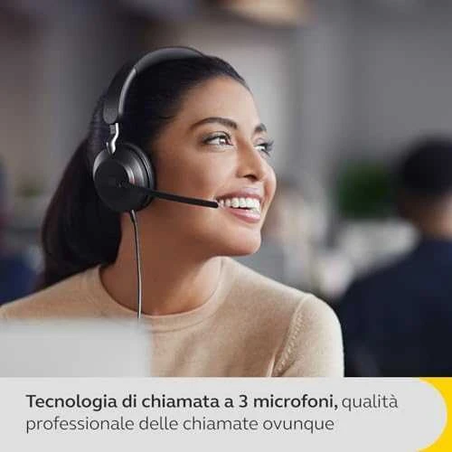 Ausinės Jabra Evolve2 40 SE USB-C MS Mono Evolve2 40 USB-C Mono MS minkštas maišelis