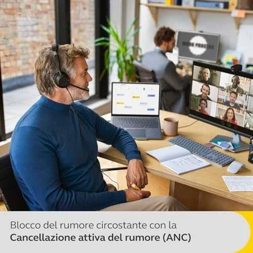 Ausinės Jabra Evolve2 50 USB-C, UC, Stereo, juodos spalvos