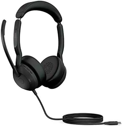 Ausinės Jabra Evolve2 50 USB-C, UC, Stereo, juodos spalvos