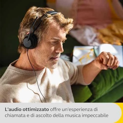 Ausinės Jabra Evolve2 50 USB-C, UC, Stereo, juodos spalvos