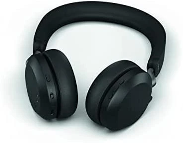 JABRA Evolve2 75 Ausinės on-ear Bluetooth belaidės aktyvus triukšmo slopinimas USB-A noise isolating juodas Optimised skirta UC