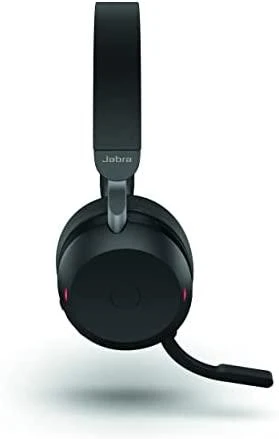 JABRA Evolve2 75 Ausinės on-ear Bluetooth belaidės aktyvus triukšmo slopinimas USB-A noise isolating juodas Optimised skirta UC