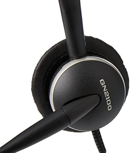 Ausinės Jabra GN2100 Cuffie 3-in-1, monochrominės, Juodos