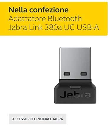 Jabra Link 380a Bluetooth adapteris yra UC USB-A
