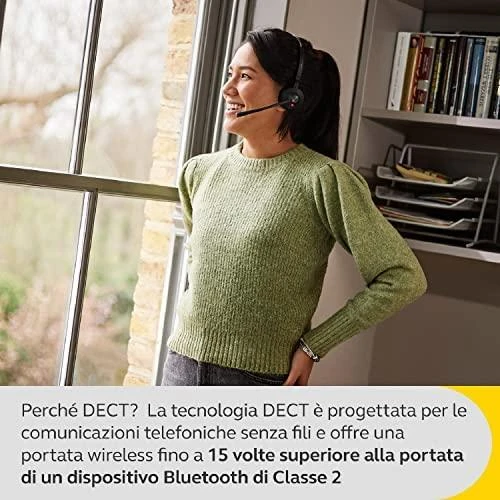 „Jabra Link 400a UC“ – USB-A – DECT adapteris. Emea