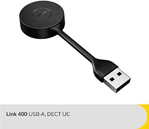 „Jabra Link 400a UC“ – USB-A – DECT adapteris. Emea
