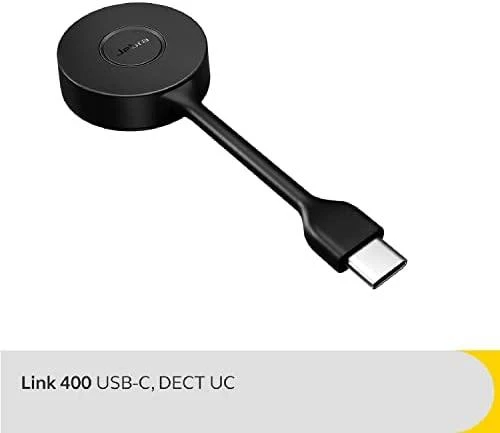 „Jabra Link 400c“ tinklo adapteris, USB-C, DECT, skirtas „Engage 55 Convertible 55 Mono 55 Stereo“