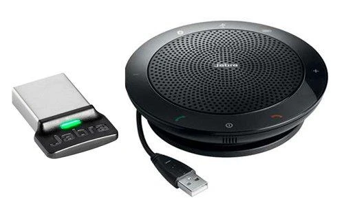 JABRA SPEAK 510 + MS garsiakalbis UC ir BT bei LINK 360 USB konferencijų sprendimas su 360 laipsnių mikrofonu