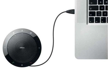 JABRA SPEAK 510 + MS garsiakalbis UC ir BT bei LINK 360 USB konferencijų sprendimas su 360 laipsnių mikrofonu