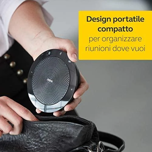 JABRA SPEAK 510 + MS garsiakalbis UC ir BT bei LINK 360 USB konferencijų sprendimas su 360 laipsnių mikrofonu