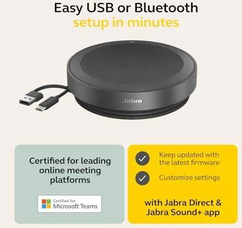 „Jabra Speak2 75 MS“, „Link 380c“, belaidis ryšys