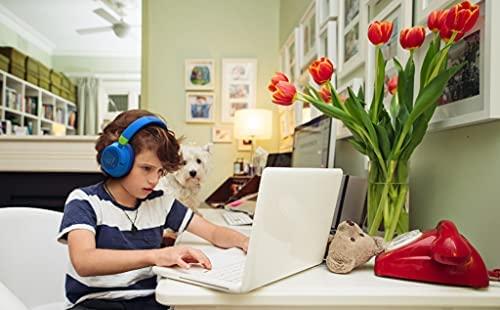 Belaidės saugaus klausymo ausinės vaikams JBL JR460NC su mikrofonu