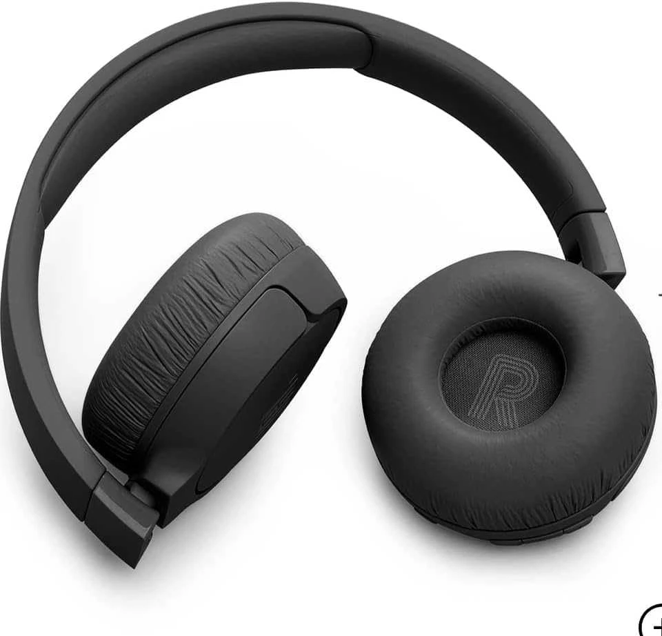 JBL Tune 670 NC belaidės ausinės, Juodos spalvos