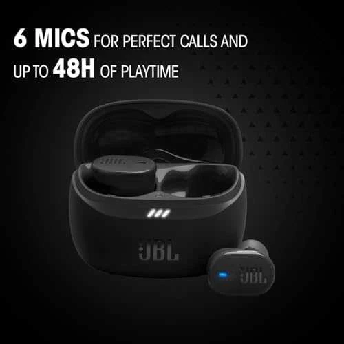Ausinės JBL Tune Buds 2 TWS Bluetooth Belaidės In-Ear Earbuds Juodas EU