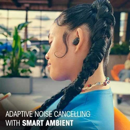 JBL Tune Buds 2 ausinės naudojimo metu
