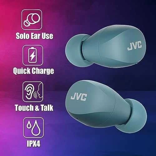 Belaidės Ausinės - JVC HAA-6TZU Žalios