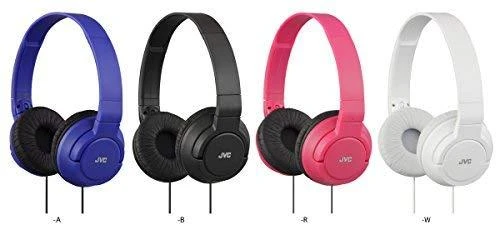 JVC HA-S180 ausinės keturių spalvų paletė