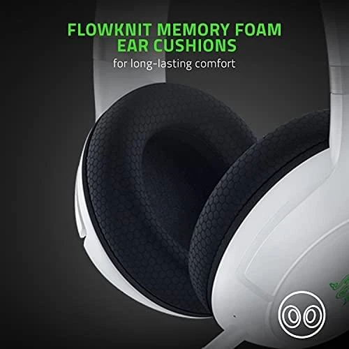 Belaidės Žaidimų Ausinės Razer Kaira Pro skirtos Xbox Series X ir mobiliems Xbox žaidimams, Baltos