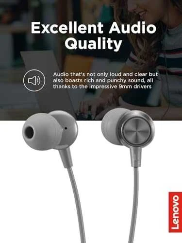 Lenovo 300 ausinės su 9mm garsiakalbiais