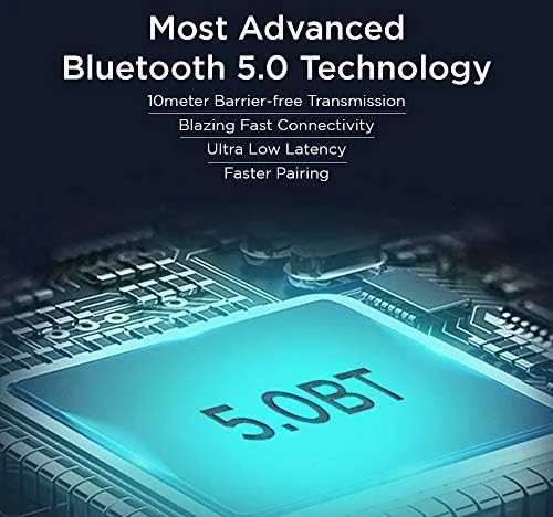 Lenovo HE01 Belaidės Ausinės Sportui, Juodos