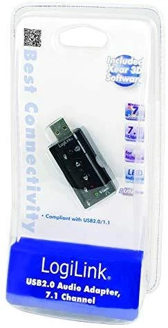 Logilink USB garso plokštė 7.1