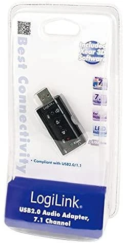 Logilink USB garso plokštė 7.1
