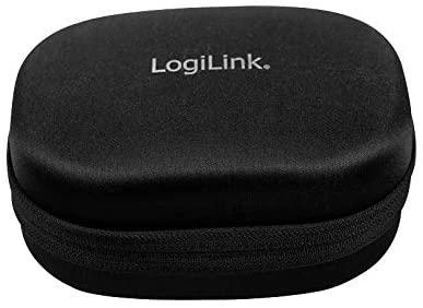 Logilink BT0053 ANC ausinės su lankeliu ant galvos/Ant ausų uždedamos, ANC, 3.5mm AUX, Juodos