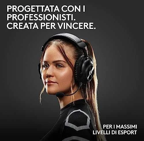 Logitech G Pro X 2 Lightspeed belaidės ausinės žaidimams, Baltos spalvos