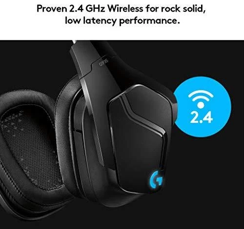 LOGITECH G935 Belaidės 7.1 Surround Sound LIGHTSYNC Ausinės Žaidimams - 2.4GHZ - EMEA