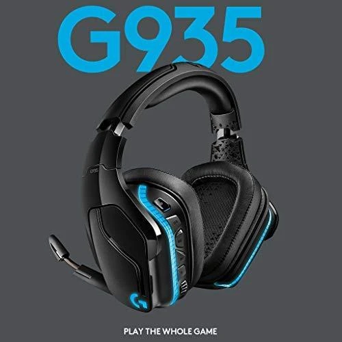 Logitech G935 ausinės su LED apšvietimu