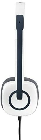 LOGITECH H150 ausinės su mikrofonu, baltos