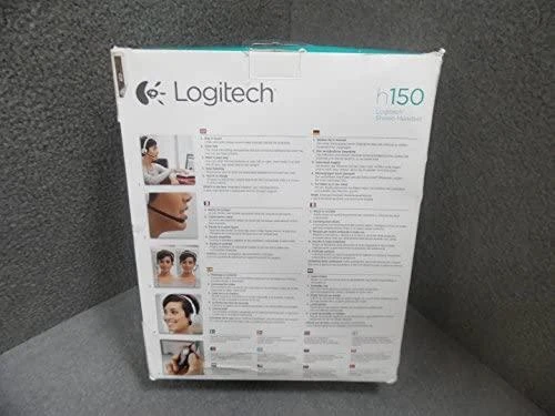 LOGITECH H150 ausinės su mikrofonu, baltos