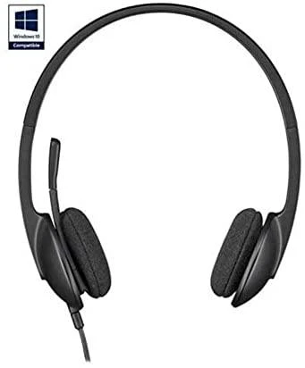 LOGITECH USB Ausinės H340 Ausinės on-ear su laidu