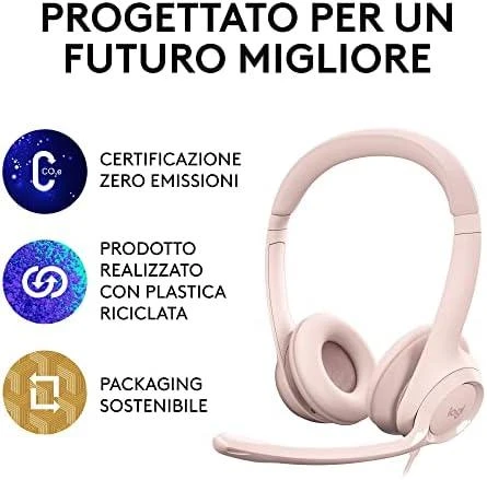 Ausinės  su laidu Logitech H390 USB, Rožinės