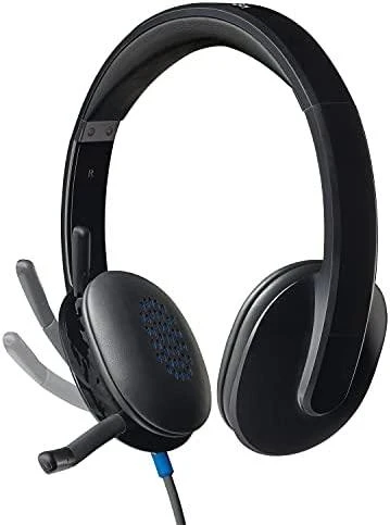 Universalios Ausinės Logitech H540 su USB jungtimi ir triukšmą slopinančiu mikrofonu