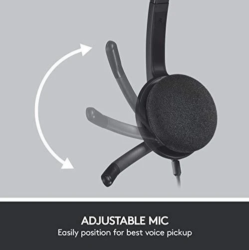 LOGITECH USB Ausinės H340 Ausinės on-ear su laidu