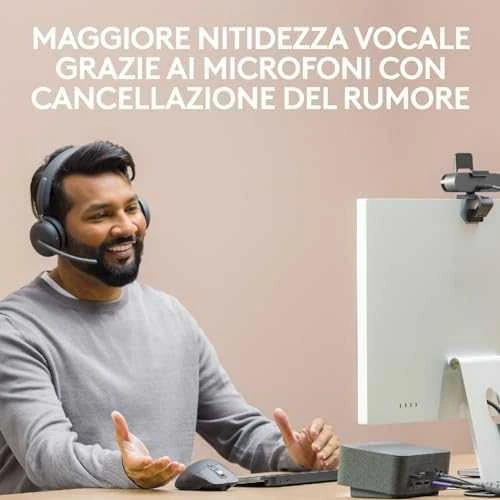 Logitech Zone 2 ausinės darbo metu