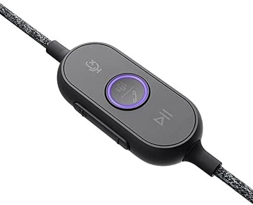 Universalios ausinės Logitech Zone su laidu, su mikrofonu, MSFT, Juodos