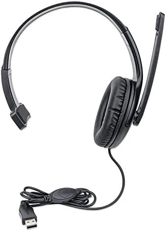 Inline Manhattan Mono USB-Ausinės (Over-Ear)